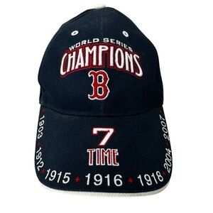 Boston Red Sox 7 Time World Series Champions Collector's Baseball Hat